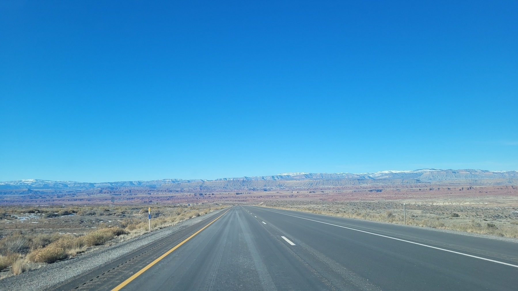 Driving across Utah